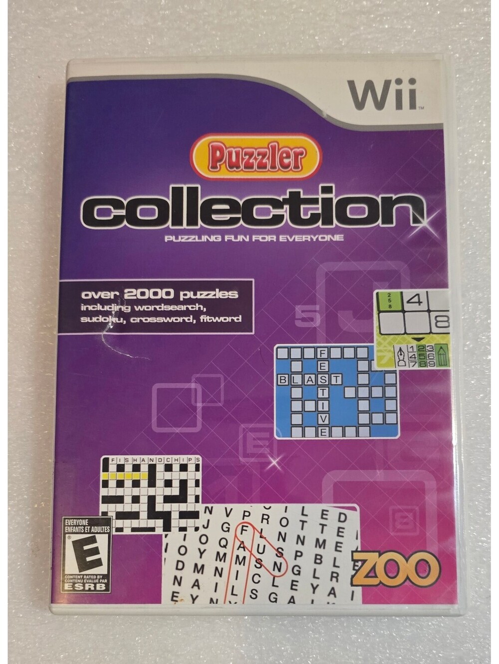 Puzzler Collection (Nintendo Wii, 2008) E-Everyone